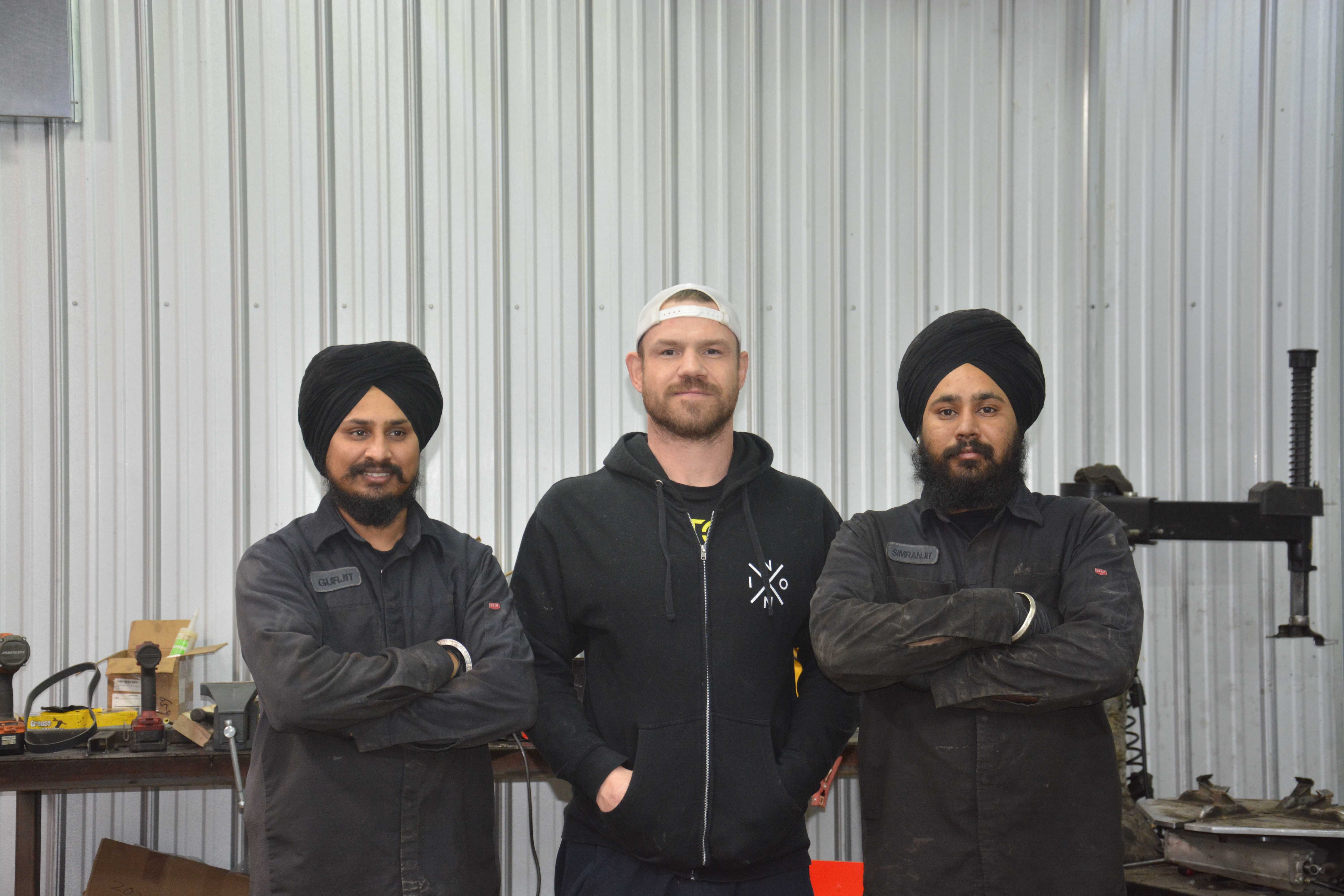 Team working together